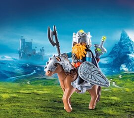 9345 PLAYMOBIL® Knights, Kääbusest võitleja poniga цена и информация | Конструкторы и кубики | kaup24.ee