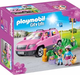 9404 PLAYMOBIL® City Life, Семейный автомобиль с парковкой цена и информация | Конструкторы и кубики | kaup24.ee