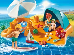 9425 PLAYMOBIL® Family Fun, Семейный день на пляже цена и информация | Конструкторы и кубики | kaup24.ee