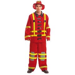 Маскарадные костюмы для взрослых My Other Me Пожарник цена и информация | Карнавальные костюмы | kaup24.ee