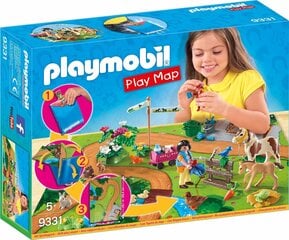 9331 PLAYMOBIL® Play Map, Hobuse jalutuskäik цена и информация | Конструкторы и кубики | kaup24.ee