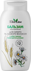 Palsam kuivadele juustele Eco Line, 400ml цена и информация | Бальзамы, кондиционеры | kaup24.ee