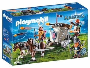 9341 PLAYMOBIL® Knights, Katapult ja hobused цена и информация | Конструкторы и кубики | kaup24.ee