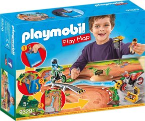 9329 PLAYMOBIL® Play Map, Гоночная трасса цена и информация | Конструкторы и кубики | kaup24.ee