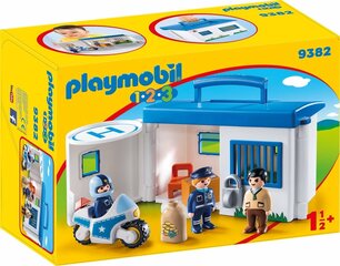 9382 PLAYMOBIL® 1.2.3, Politseijaoskond hind ja info | Klotsid ja konstruktorid | kaup24.ee