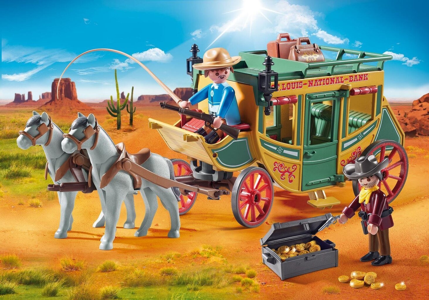 70013 PLAYMOBIL® Western, Ковбойский дилижанс цена | kaup24.ee