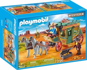 70013 PLAYMOBIL® Western, Kauboi kaarik цена и информация | Конструкторы и кубики | kaup24.ee