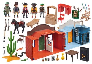 70012 PLAYMOBIL® Western, Kauboi linn цена и информация | Конструкторы и кубики | kaup24.ee