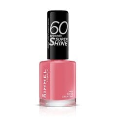 Küünelakk Rimmel London 60 Seconds Super Shine 8 ml hind ja info | Küünelakid, küünetugevdajad | kaup24.ee