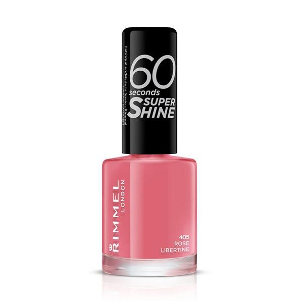 Küünelakk Rimmel London 60 Seconds Super Shine 8 ml цена и информация | Küünelakid, küünetugevdajad | kaup24.ee