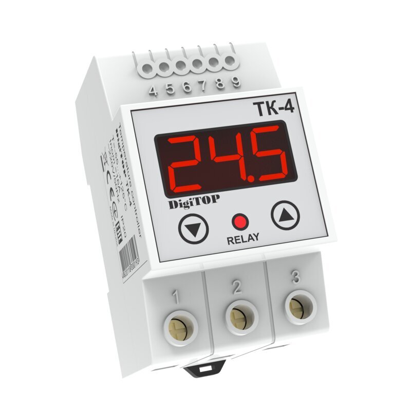 Termoregulaator DigiTOP TK-4 hind ja info | Taimerid, termostaadid | kaup24.ee