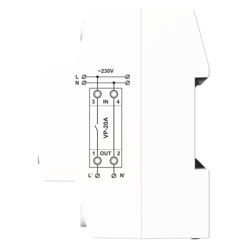 Pinge relee DigiTOP VP-20G3W hind ja info | Lülitid ja pistikupesad | kaup24.ee