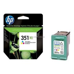 Printeri kassett HP 351XL tri-color | 14ml hind ja info | Tindiprinteri kassetid | kaup24.ee