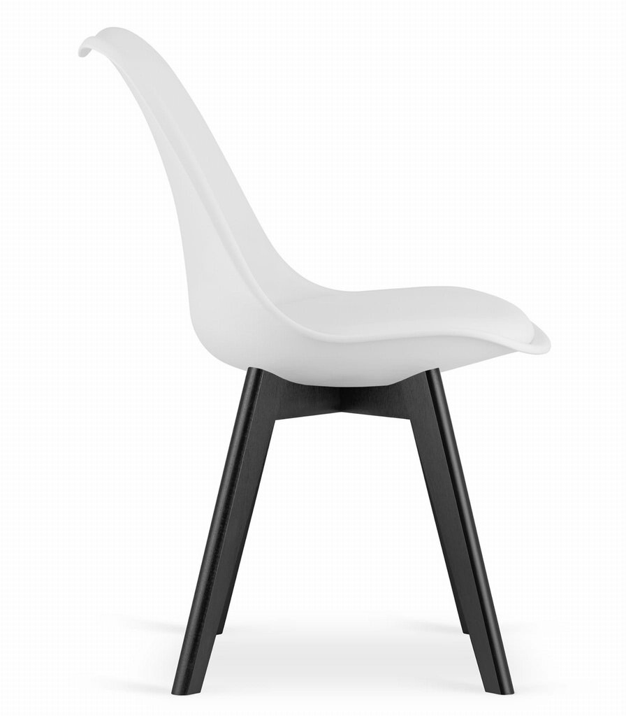 2-tooli komplekt Mark, valge цена и информация | Söögitoolid, baaritoolid | kaup24.ee