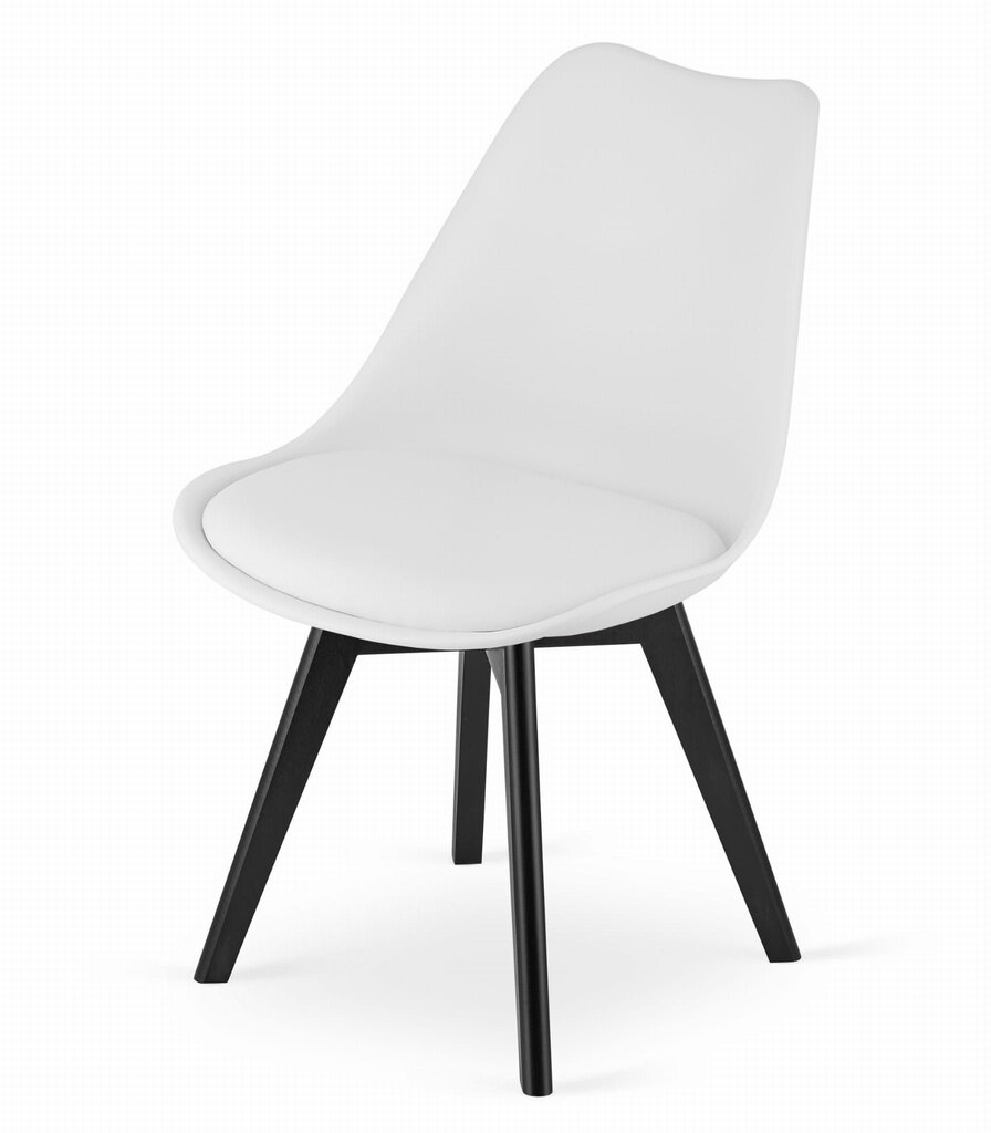 2-tooli komplekt Mark, valge цена и информация | Söögitoolid, baaritoolid | kaup24.ee
