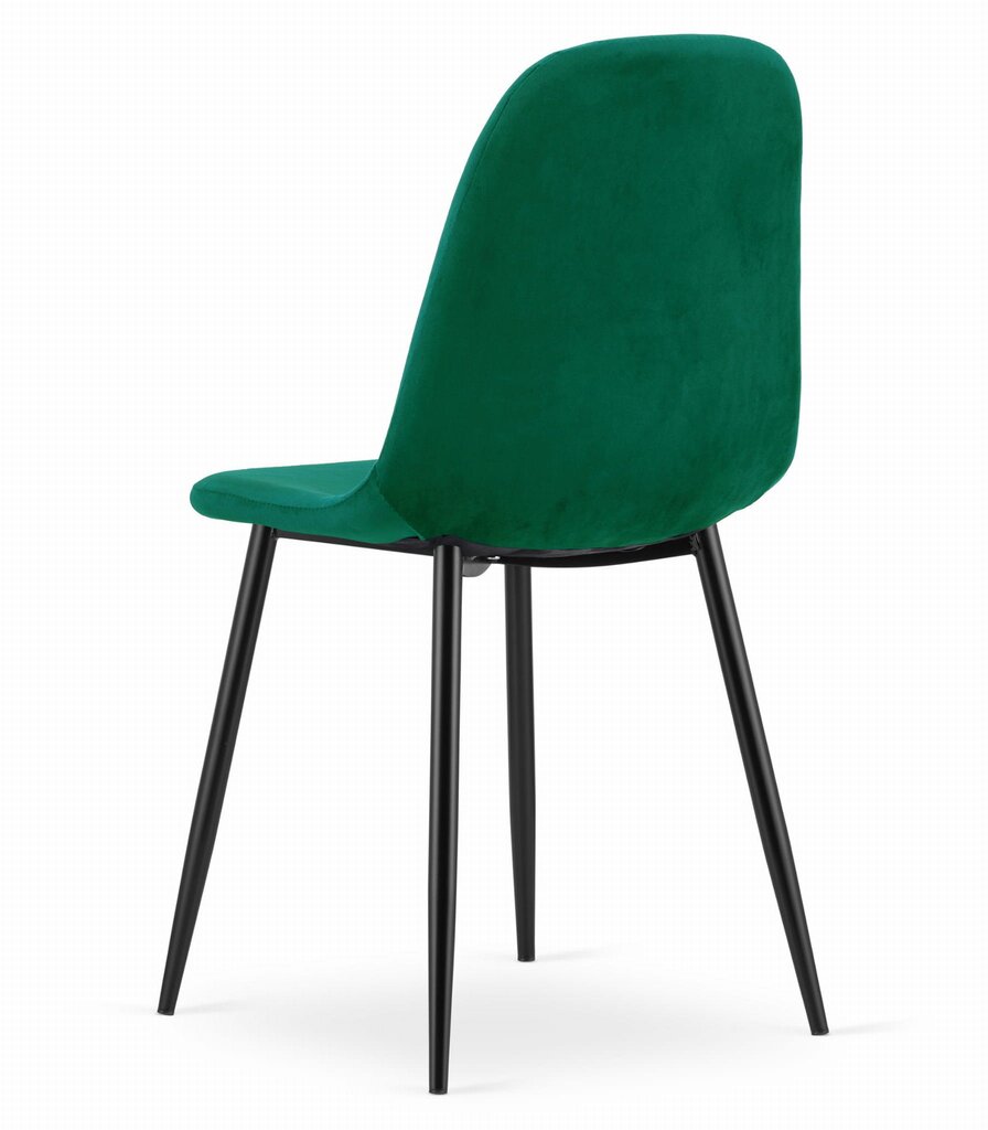 2-tooli komplekt Como, roheline цена и информация | Söögitoolid, baaritoolid | kaup24.ee