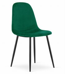3-tooli komplekt Como, roheline hind ja info | Söögilaua toolid, köögitoolid | kaup24.ee