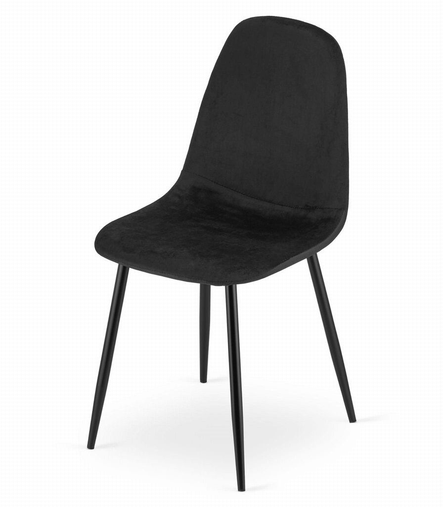 2-tooli komplekt Como, must hind ja info | Söögitoolid, baaritoolid | kaup24.ee