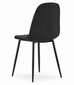 2-tooli komplekt Como, must hind ja info | Söögitoolid, baaritoolid | kaup24.ee