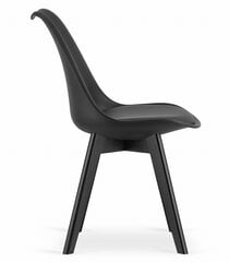 2-tooli komplekt Mark, must hind ja info | Söögilaua toolid, köögitoolid | kaup24.ee
