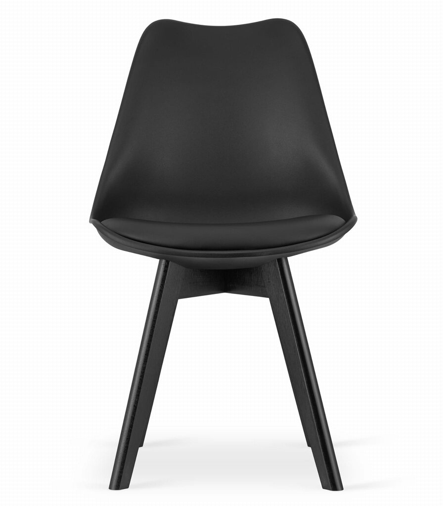 3-tooli komplekt Mark, must hind ja info | Söögitoolid, baaritoolid | kaup24.ee