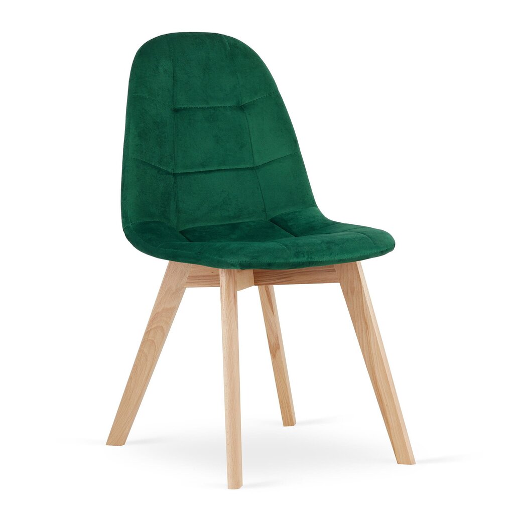 2-tooli komplekt Bora, roheline hind ja info | Söögilaua toolid, köögitoolid | kaup24.ee