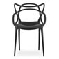 2-tooli komplekt Kato, must hind ja info | Söögitoolid, baaritoolid | kaup24.ee
