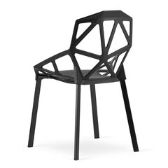 Комплект из 2-х стульев Essen, черного цвета цена и информация | Стулья для кухни и столовой | kaup24.ee