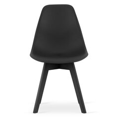 Комплект из 2 стульев Kito, черный цена и информация | Стулья для кухни и столовой | kaup24.ee
