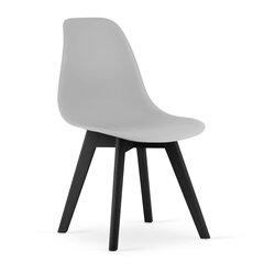Комплект из 3 стульев Kito, серый цена и информация | Стулья для кухни и столовой | kaup24.ee