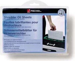 Rexel paberipurustaja õlilehed Shredder Oil Sheets 12 tk. цена и информация | Канцелярские товары | kaup24.ee