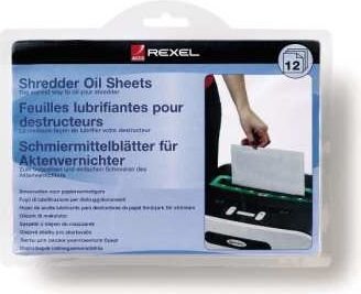 Rexel paberipurustaja õlilehed Shredder Oil Sheets 12 tk. hind ja info | Kirjatarbed | kaup24.ee