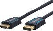 Videokaabel Clicktronic DisplayPort HDMI, Active, 1 m, must hind ja info | Kaablid ja juhtmed | kaup24.ee