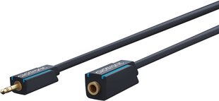 Helikaabel Clicktronic 3,5 mm - 3,5 mm, 1,5 m, must цена и информация | Адаптеры и USB-hub | kaup24.ee