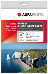 Fotopaber Agfaphoto A4 Everyday Glossy 180g 20 lehte hind ja info | Kirjatarbed | kaup24.ee