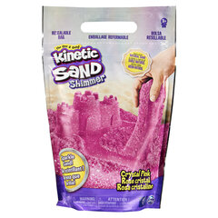 Mänguliiv Kinetic Sand Glitter Pink цена и информация | Развивающие игрушки | kaup24.ee