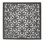 DECORATIVE MIRROR RANGOLI 120X120CM MDF GREY цена и информация | Peeglid | kaup24.ee