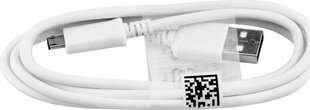 Кабель USB Micro USB, белый цена и информация | Кабели для телефонов | kaup24.ee