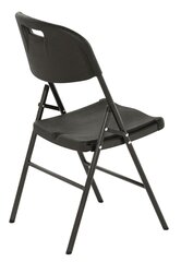 Folding chair, catering, brown цена и информация | Садовые стулья, кресла, пуфы | kaup24.ee