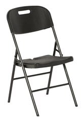 Folding chair, catering, brown цена и информация | Садовые стулья, кресла, пуфы | kaup24.ee