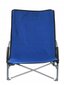 Folding blue tourist beach lounger hind ja info | Aiatoolid | kaup24.ee