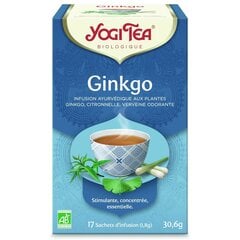 Пряный чай Ginkgo Klarer Geist, Yogi Tea, 17 пакетиков цена и информация | Чай | kaup24.ee