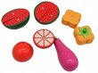 Puidust juur- ja puuviljakomplekt Mamabrum hind ja info | Arendavad mänguasjad | kaup24.ee