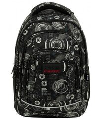 Kooli seljakott BackUP Radar, 26L, must hind ja info | Koolikotid, sussikotid | kaup24.ee