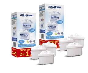 Kassettfilter Aquaphor B100-25, 6 tk hind ja info | Filterkannud ja filtrid | kaup24.ee