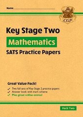 KS2 Maths SATS Practice Papers: Pack 2 - for the 2024 tests hind ja info | Noortekirjandus | kaup24.ee