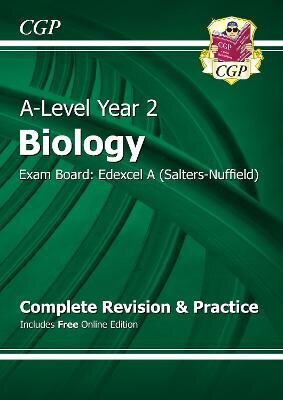 A-Level Biology: Edexcel A Year 2 Complete Revision & Practice with Online Edition: Exam Board: Edexcel A (Salters-Nuffield) Online ed hind ja info | Majandusalased raamatud | kaup24.ee