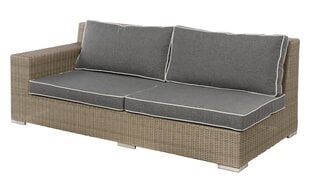 SOFA CLOUD 2-SEATER RIGHT 200X100X75 BRIGHT GREY PILLOW GREY hind ja info | Aiatoolid | kaup24.ee
