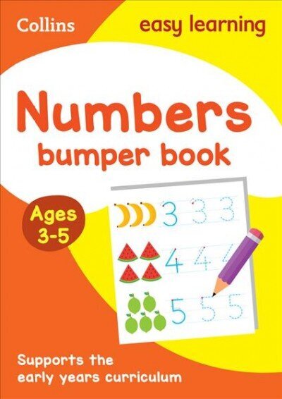 Numbers Bumper Book Ages 3-5 hind ja info | Noortekirjandus | kaup24.ee