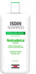 Isdin Nutradeica Fat Dandruff Shampoo 400ml цена и информация | Шампуни | kaup24.ee